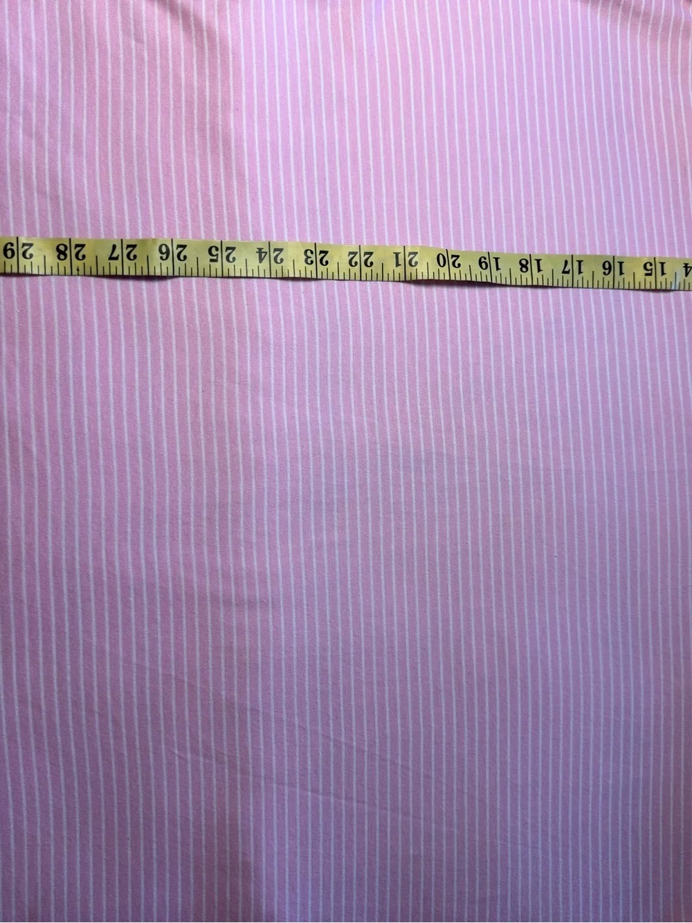 Polo Golf Ralph Lauren Light Pink & White Striped 100% Cotton Polo Shirt XLarge